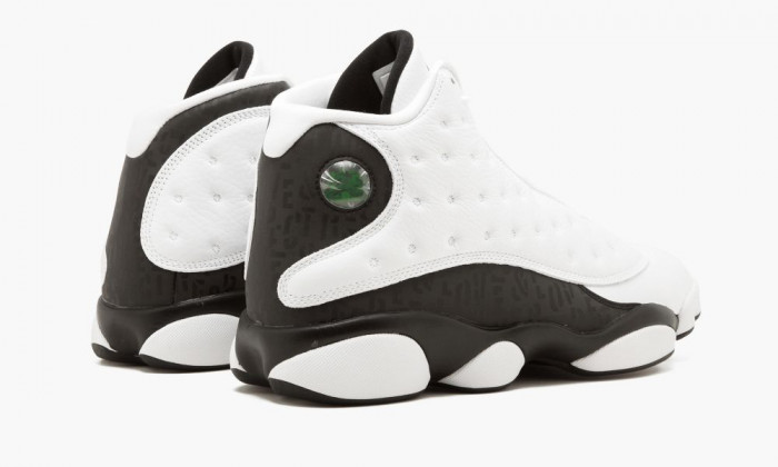 air jordan 13 retro sngl day "love and respect" black/ white mens 888164-112