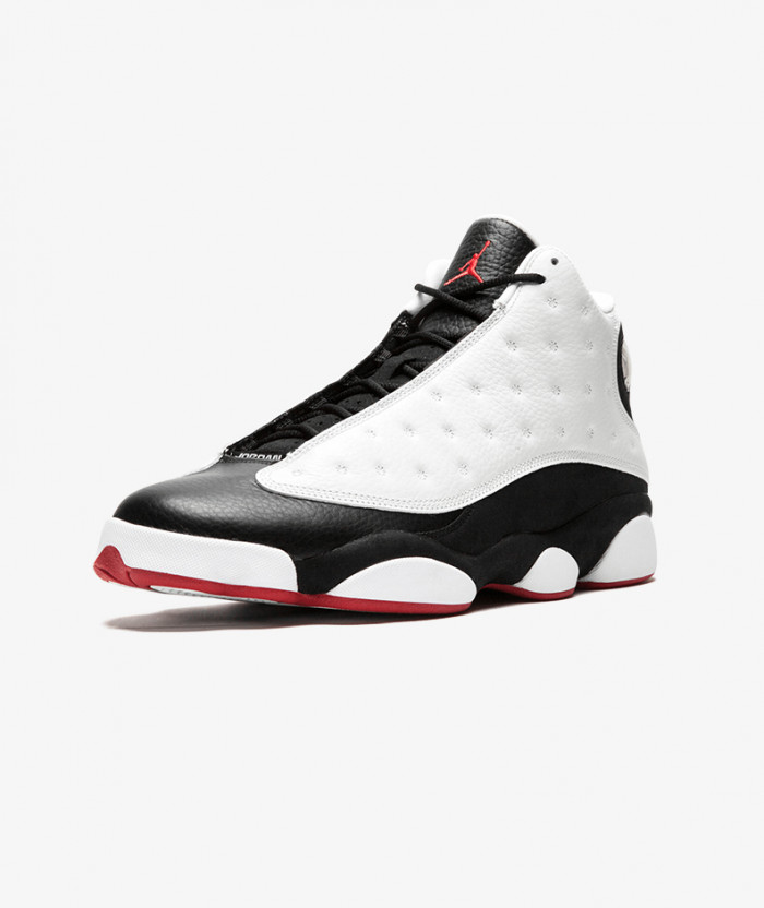 air jordan 13 retro "he got game" white/ black-true red 309259-104