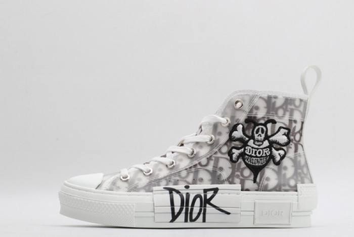 b23 oblique high top sneakers white t004801-1070