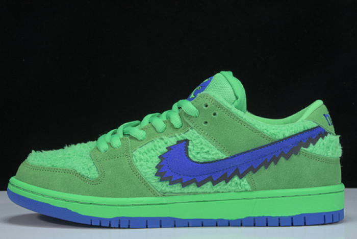 grateful dead x nike sb dunk low“ green bear” cj5378-300