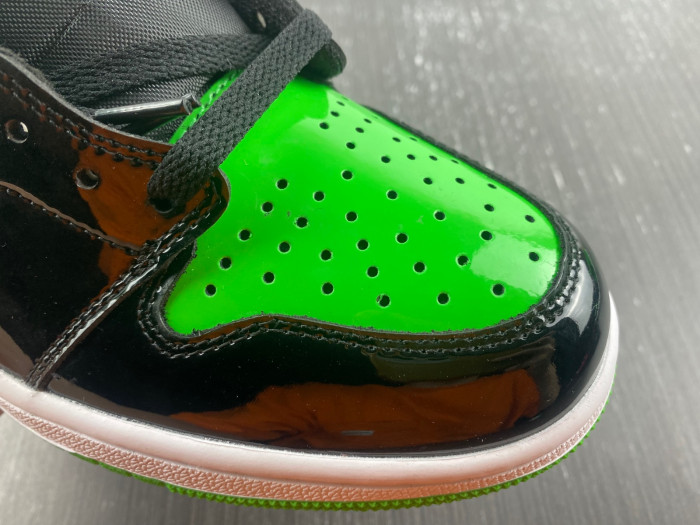 jordan 1 retro high pine green black-555088-030