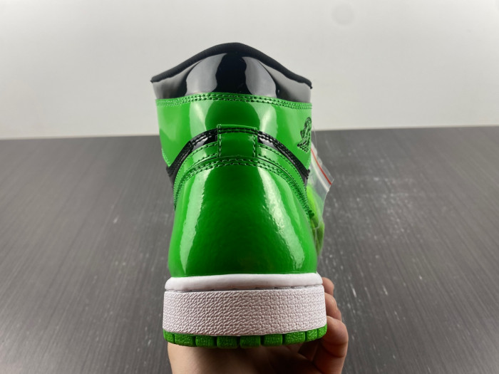 jordan 1 retro high pine green black-555088-030
