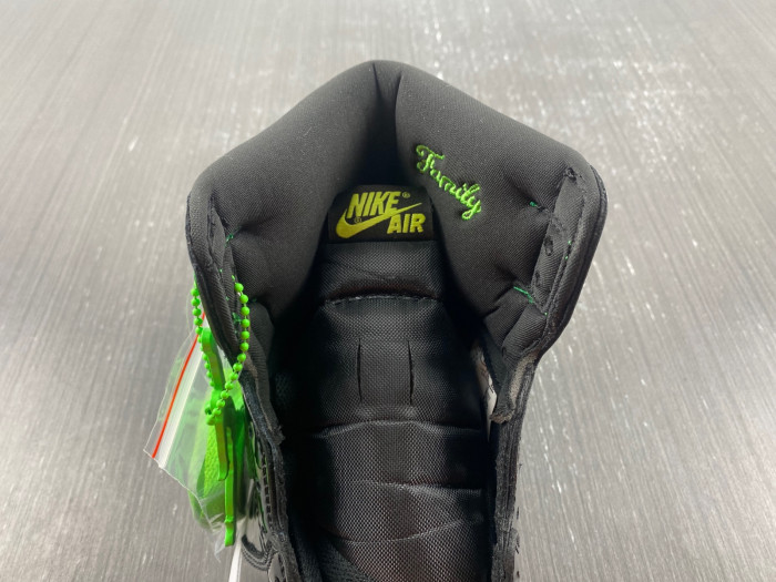 jordan 1 retro high pine green black-555088-030