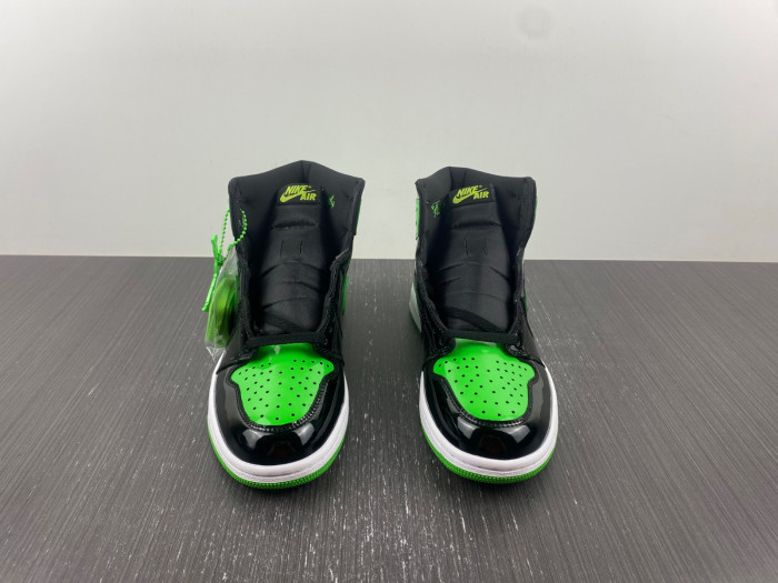 jordan 1 retro high pine green black-555088-030