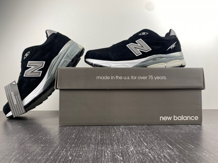 new balance 990v3 black white-m990bs3