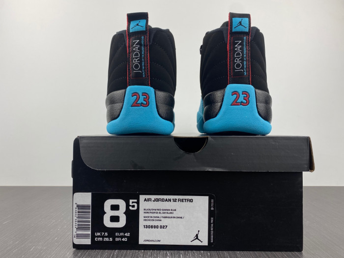 jordan 12 retro gamma blue-130690-027
