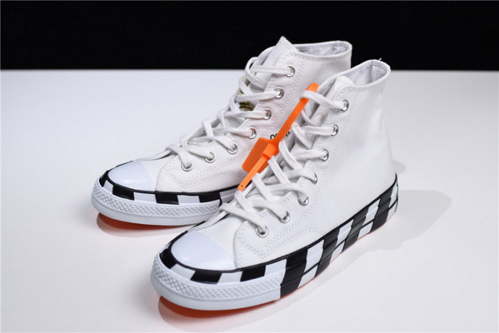 o-w x chuck 70 white converse - 163862c