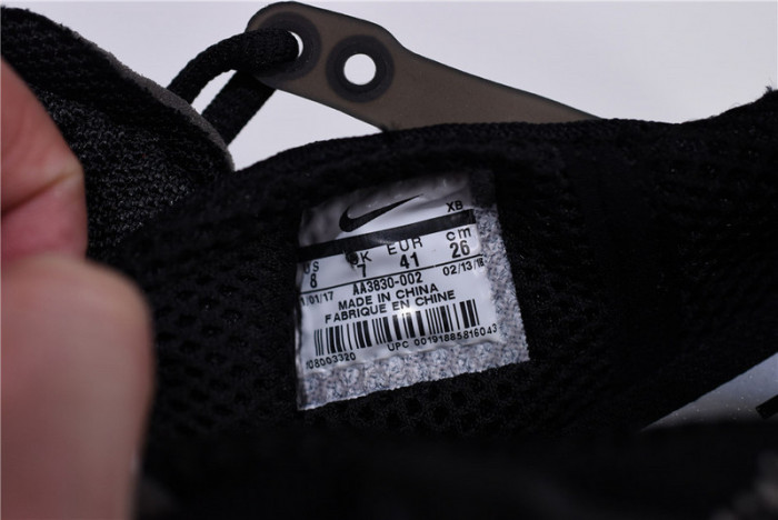o-w x nike air presto black aa3830-002
