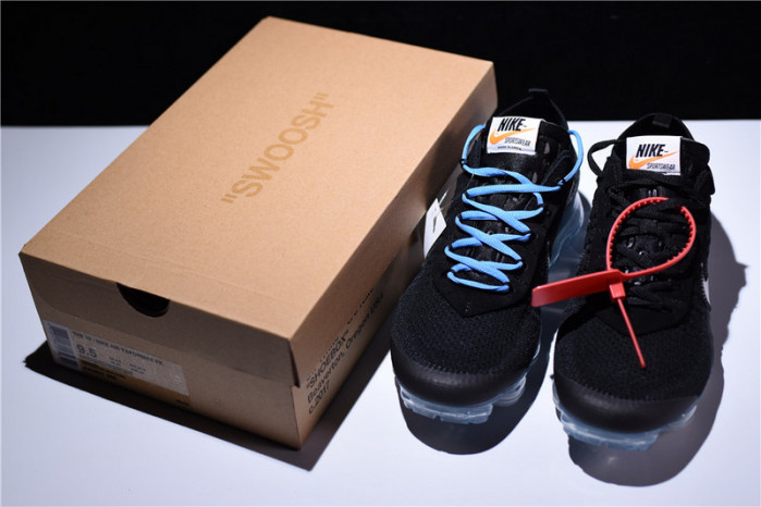 o-w x nike air vapormax fk black aa3831-002