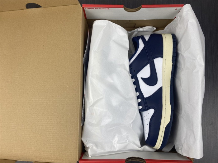 nike dunk low vintage navy- dd1503-115