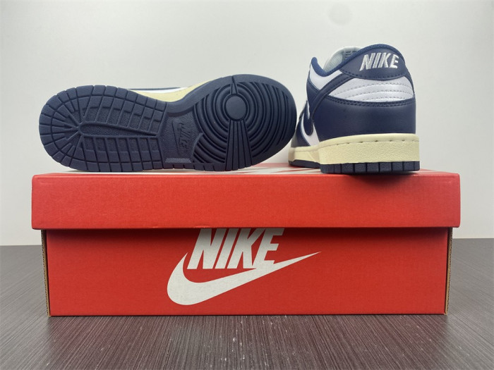 nike dunk low vintage navy- dd1503-115
