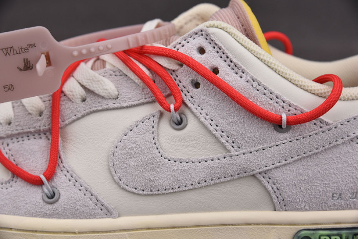 o-w x dunk low “33 of 50” dj0950-118