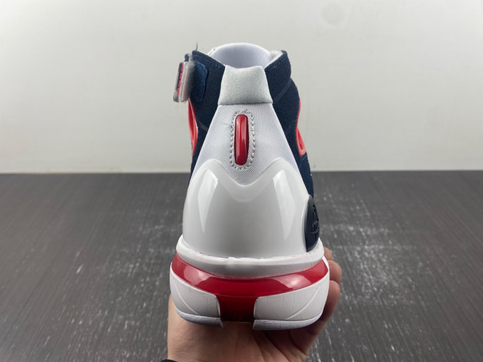 nike air zoom huarache 2k4 navy white red-308475-400