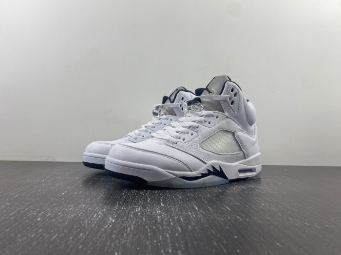 air jordan air jordan 5 retro ''white black'' -dd0587-110
