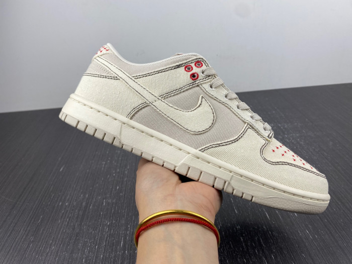 nike dunk low “light orewood brown-dv0834-100