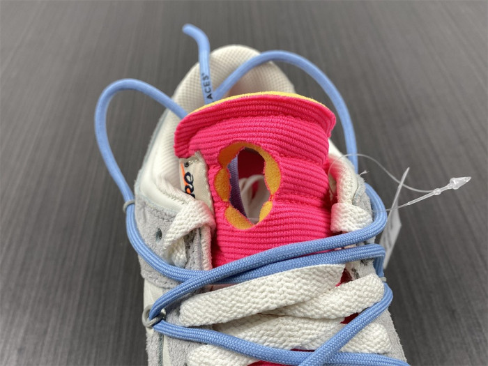 o-w x dunk low “38 of 50” dj0950-113
