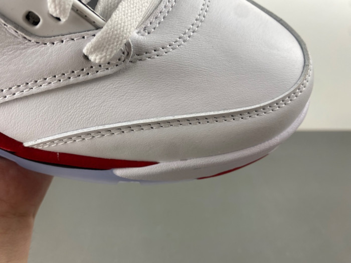 Air Jordan 5 “Fire Red Black Tongue”-HQ7978-101