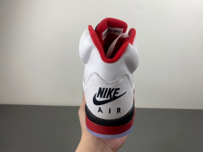 Air Jordan 5 “Fire Red Black Tongue”-HQ7978-101