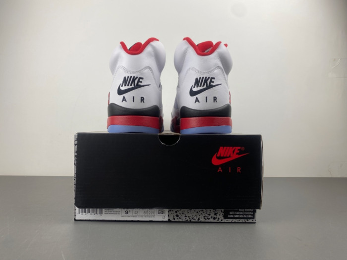 Air Jordan 5 “Fire Red Black Tongue”-HQ7978-101