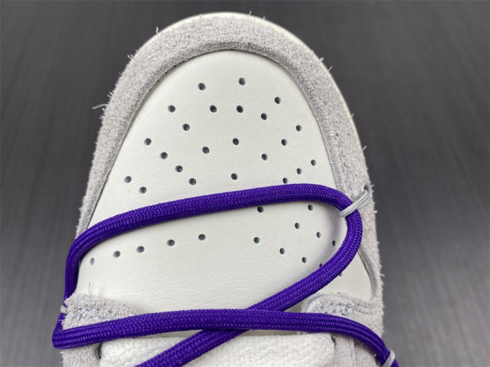 nike dunk low off-white lot 15- dj0950-101