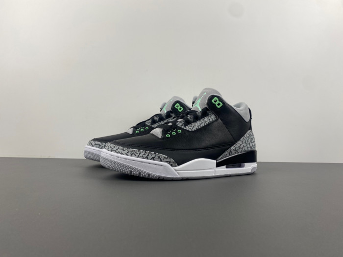 jordan 3 retro green glow-ct8532-031