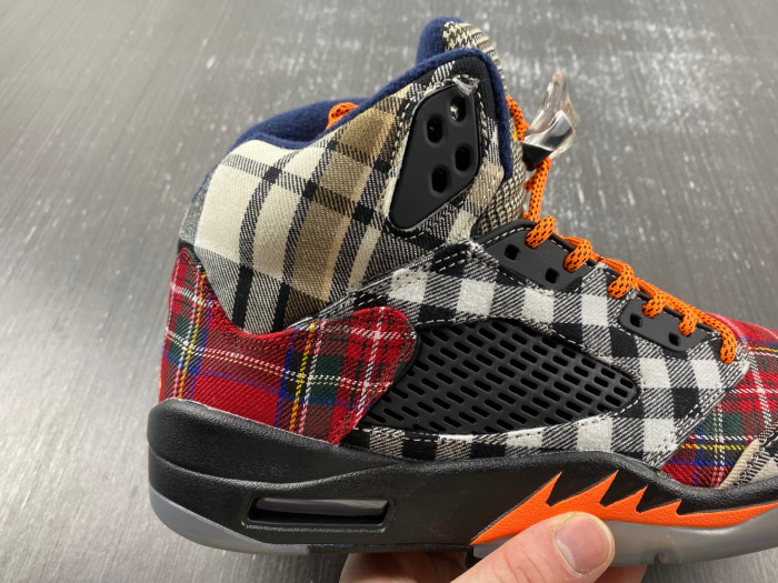 jordan 5 retro plaid (gs)-fd4814-008