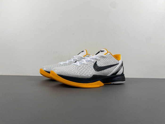 kobe 6 protro playoff pack white del sol-cw2190-100