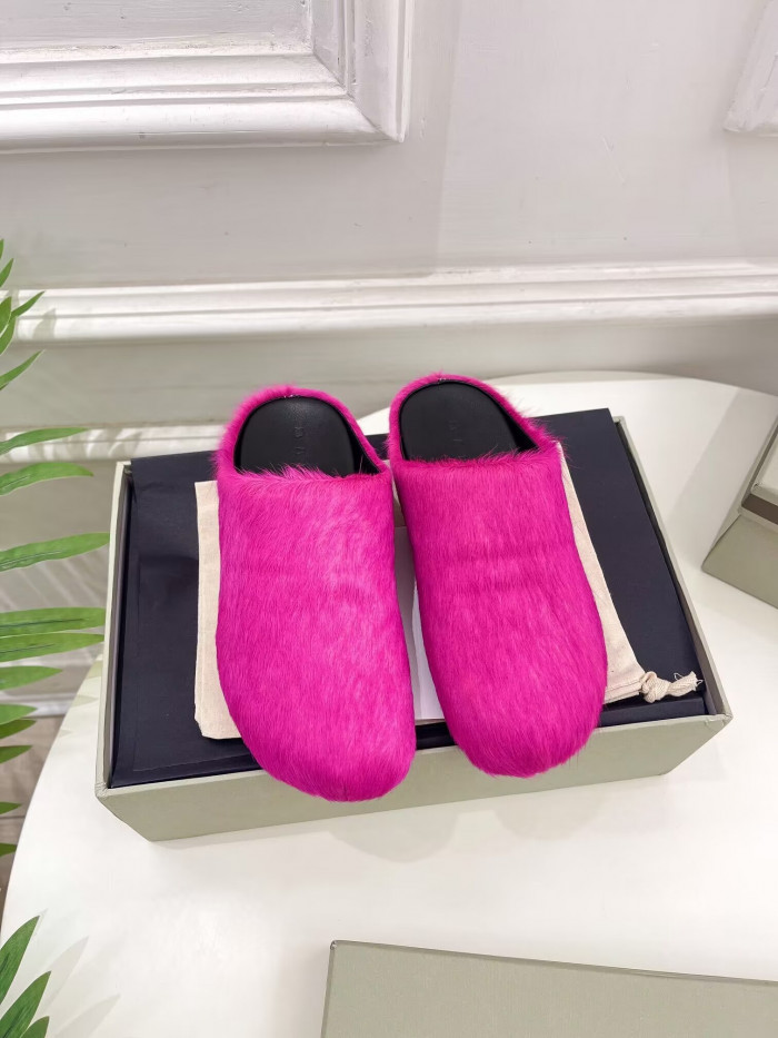 marni mules red