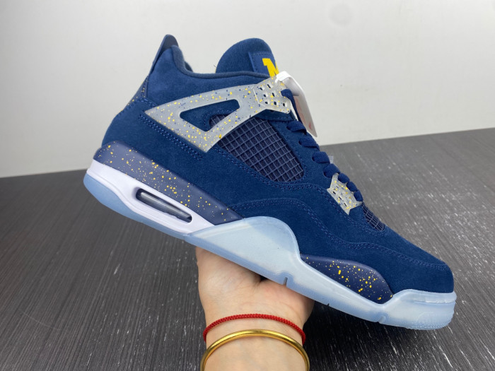 jordan 4 retro michigan (pe)-aj4-1036660