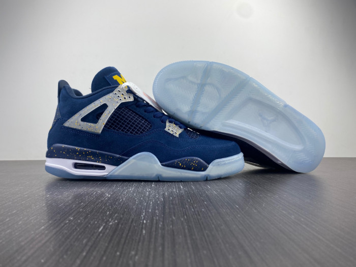 jordan 4 retro michigan (pe)-aj4-1036660