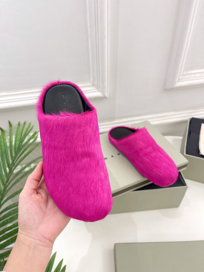 marni mules red