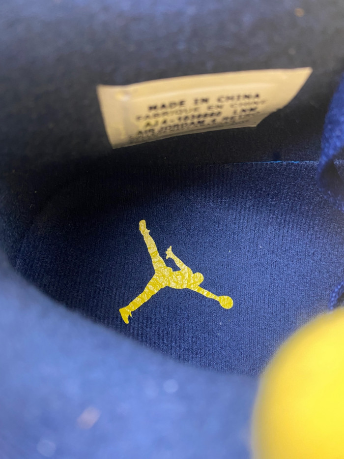 jordan 4 retro michigan (pe)-aj4-1036660